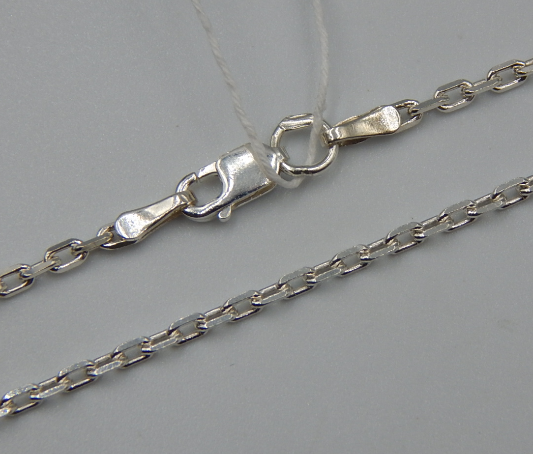Серебряная цепь с плетением Якорное (33341845) 0