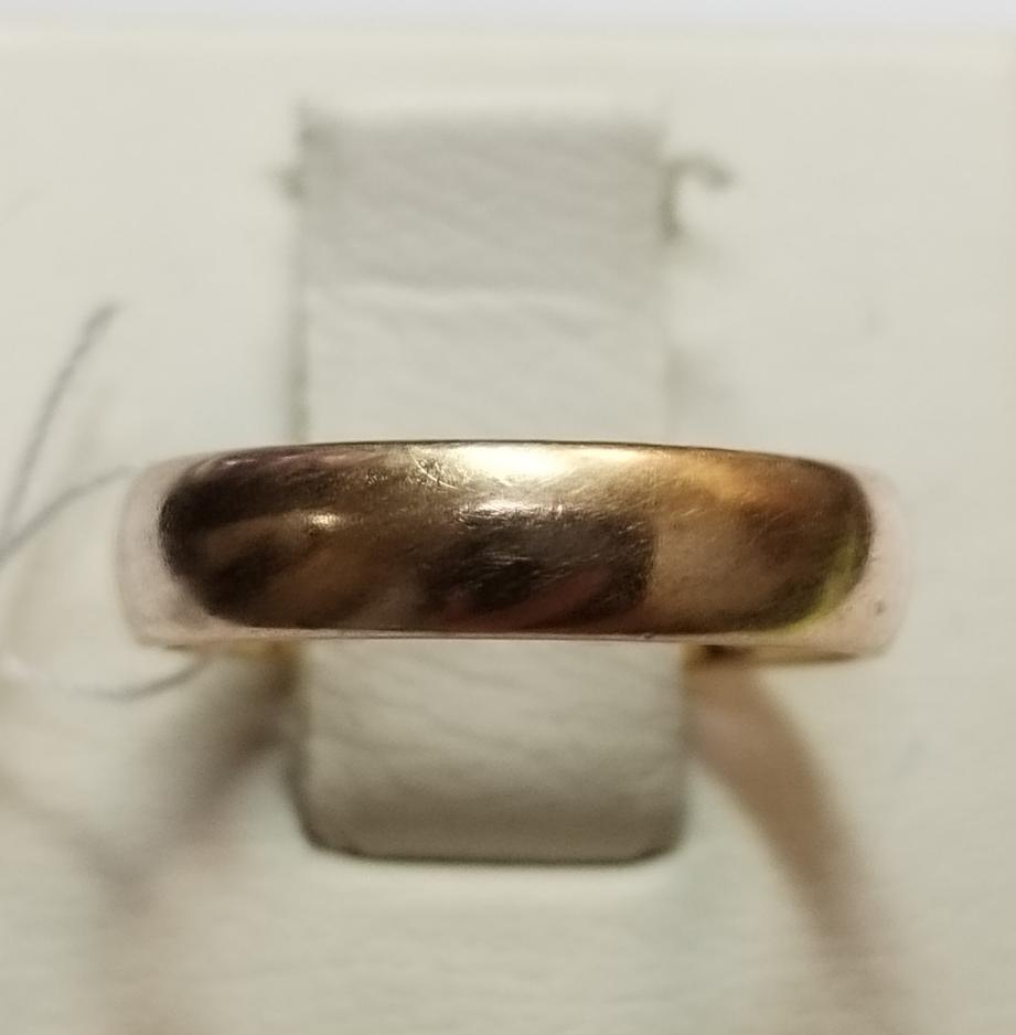 Обручальное кольцо из красного золота (33806195) 0