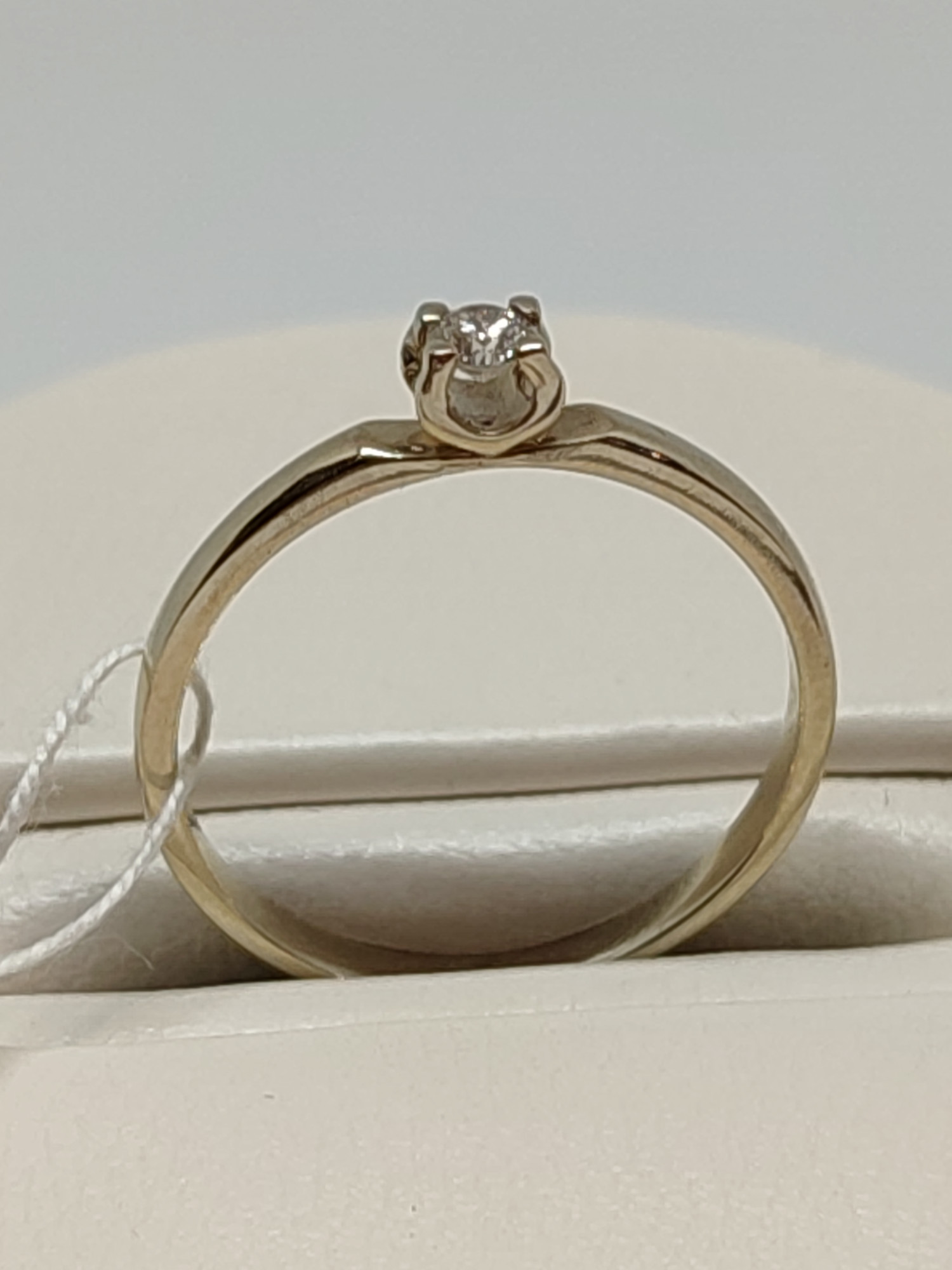 Кольцо из красного золота с бриллиантами (27417237) 3