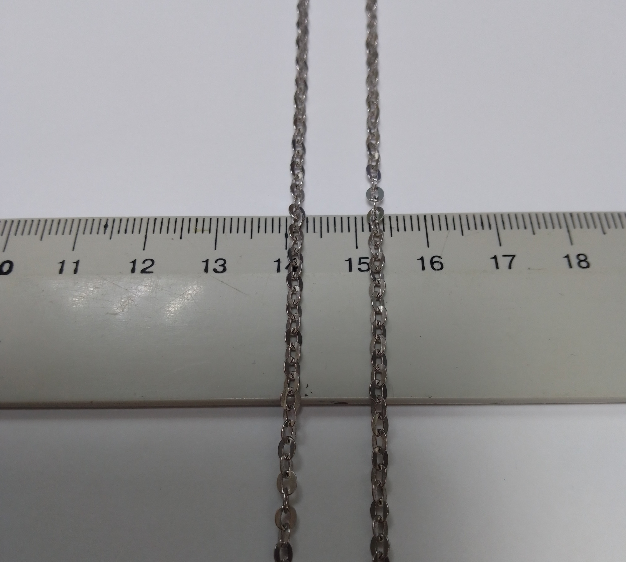Серебряная цепь с плетением Ролло (30532040) 6