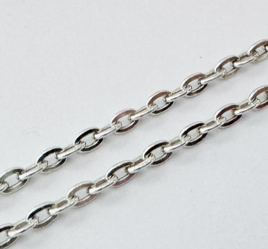 Срібний ланцюг із плетінням Якірне (33232596) 1