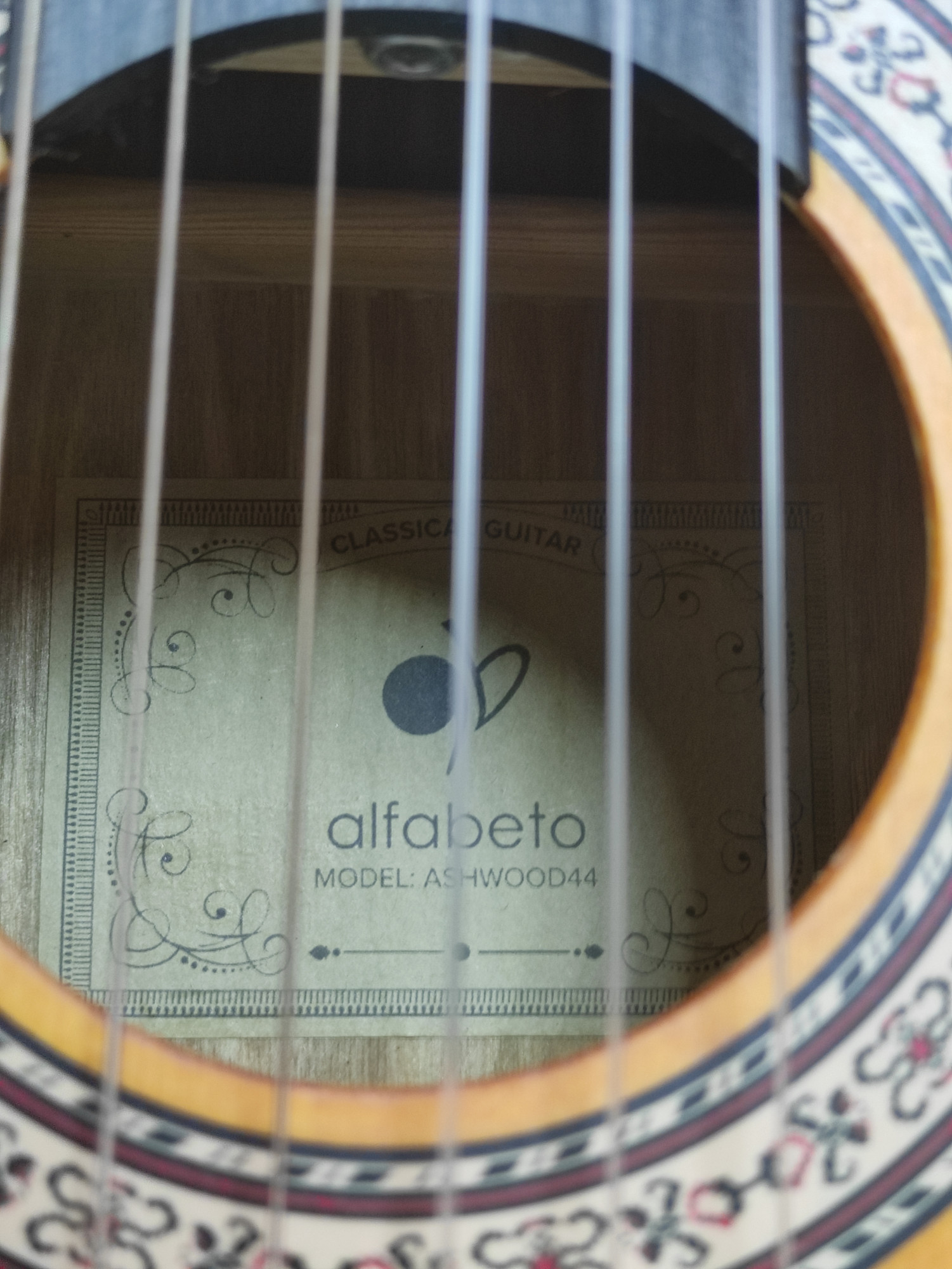 Класична гітара Alfabeto Ashwood44 2