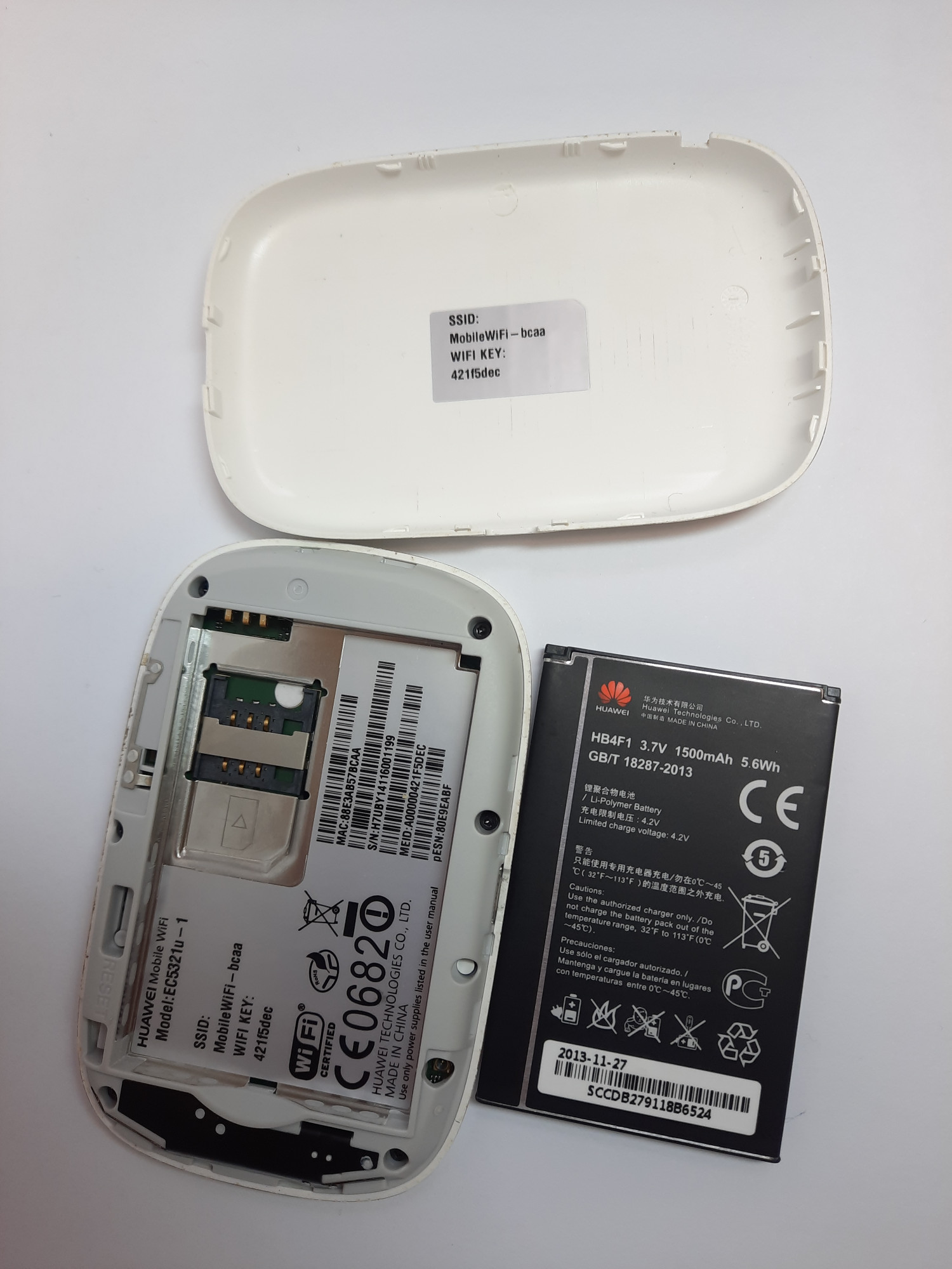 Модем 3G+Wi-Fi роутер Huawei EC5321U-1 2