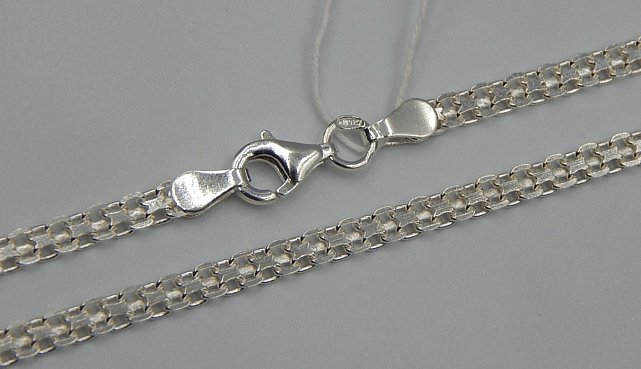 Серебряная цепь с плетением Фантазийное (32277402) 0