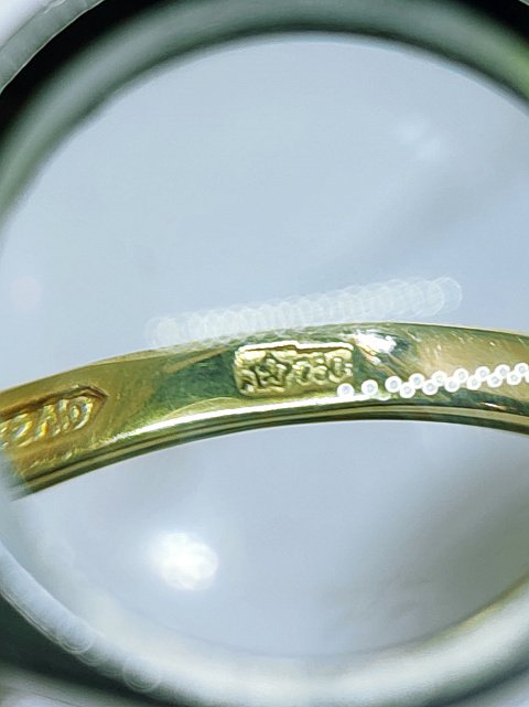 Кольцо из желтого и белого золота с бриллиантами (27416559) 12