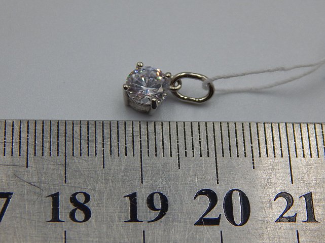 Срібний кулон із цирконієм (31135791) 3