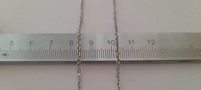 Серебряная цепь с плетением Якорное (30531974) 2