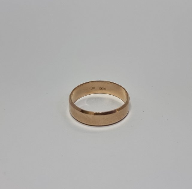 Обручальное кольцо из красного золота (33730272)  3