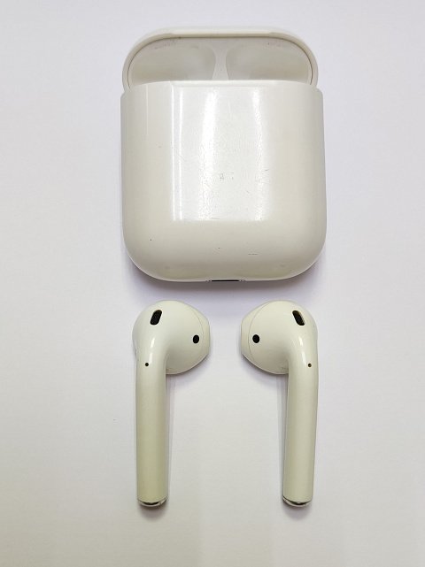 Навушники Apple AirPods 2 with Wireless Charging Case (MRXJ2) 2019 0