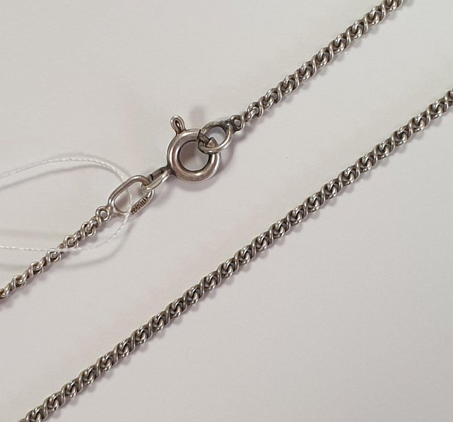 Серебряная цепь с плетением Фантазийное (33800082) 0