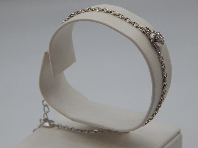 Срібний браслет з підвісом (31476797) 1