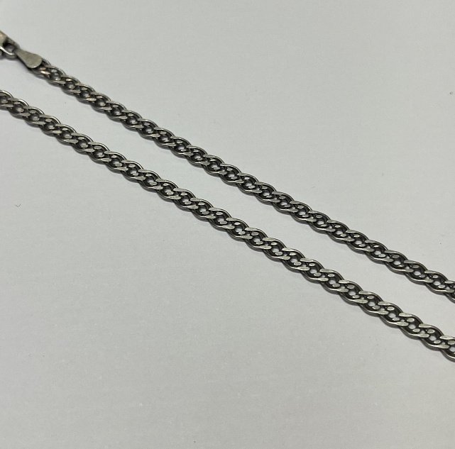 Срібний ланцюг із плетінням Нонна (33773560) 1