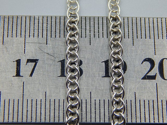 Серебряная цепь с плетением Фантазийное (31022289) 3
