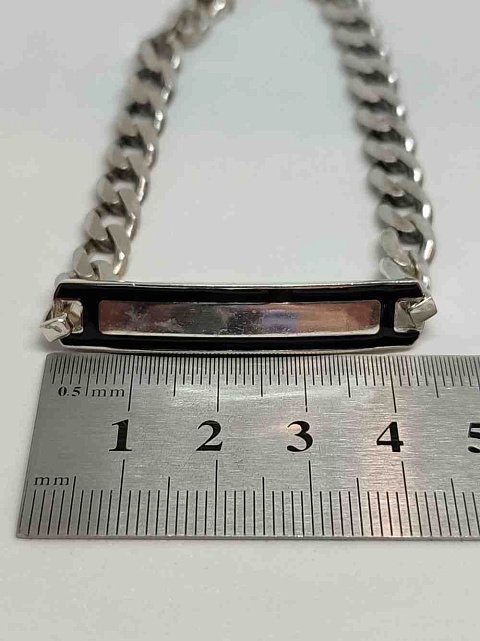 Срібний браслет з емаллю (27459541) 3