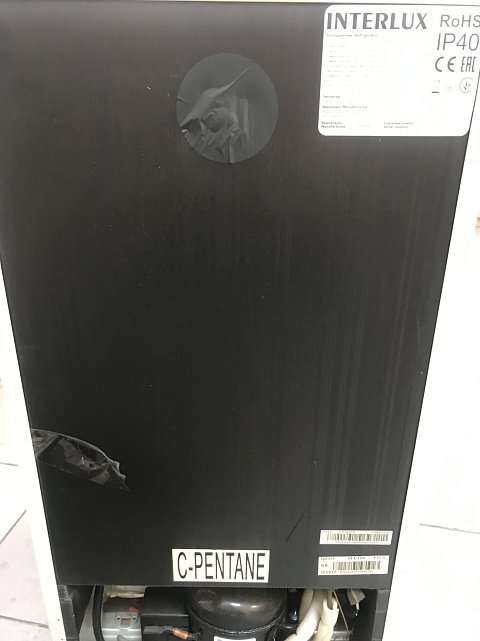 Однокамерний холодильник Interlux ILR-0093W 2