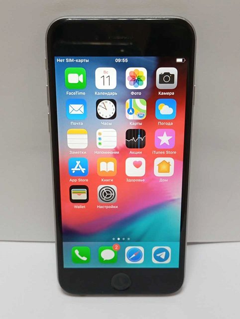 Apple iPhone 6 16Gb Space Gray (MG472) 0