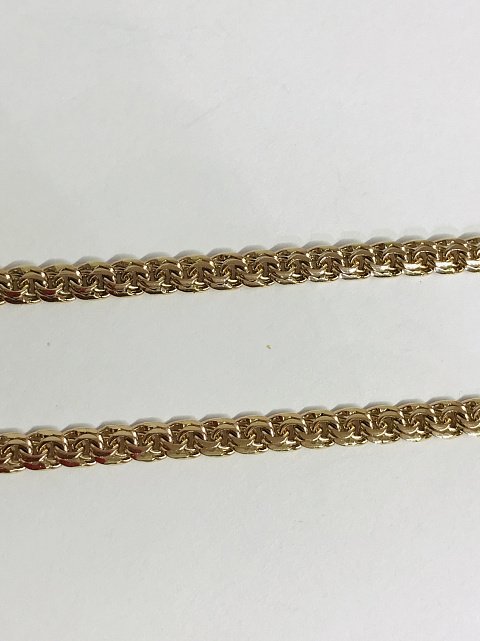 Цепь из красного золота с плетением Бисмарк (30603407) 2
