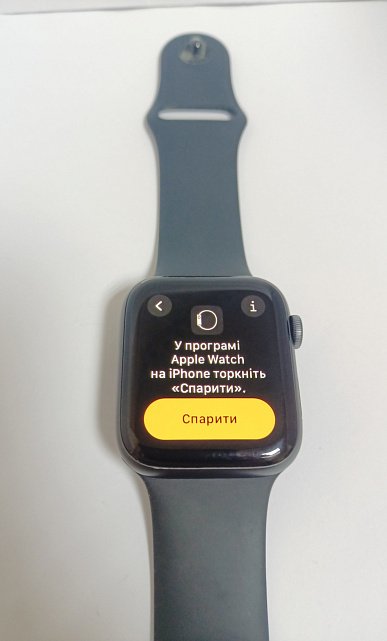 Смарт-часы Apple Watch SE GPS 44mm Midnight Aluminium Case with Midnight Sport Band - Regular (MNK03UL/A) 1