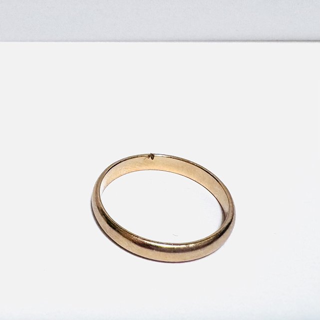 Обручальное кольцо из красного золота (33700064) 1