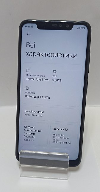 Xiaomi Redmi Note 6 Pro 3/32GB Black 2