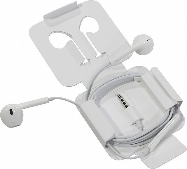 Наушники Apple EarPods with 3.5mm (Remote and Mic) 2