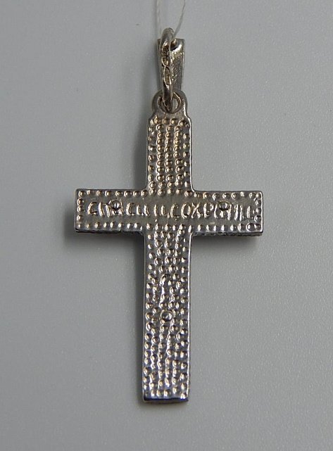 Срібний підвіс-хрест (32414458) 1