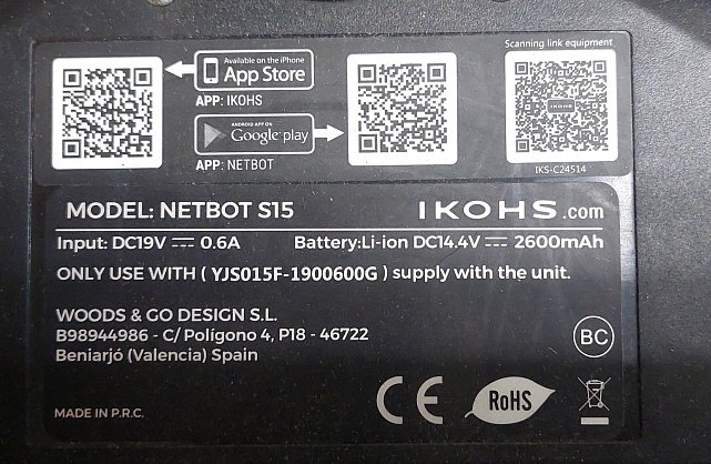 Робот-пилосос з вологим прибиранням Ikohs Netbot S12 2