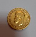 картинка Золотая монета 10 рублей 1899 Россия (4979863) 