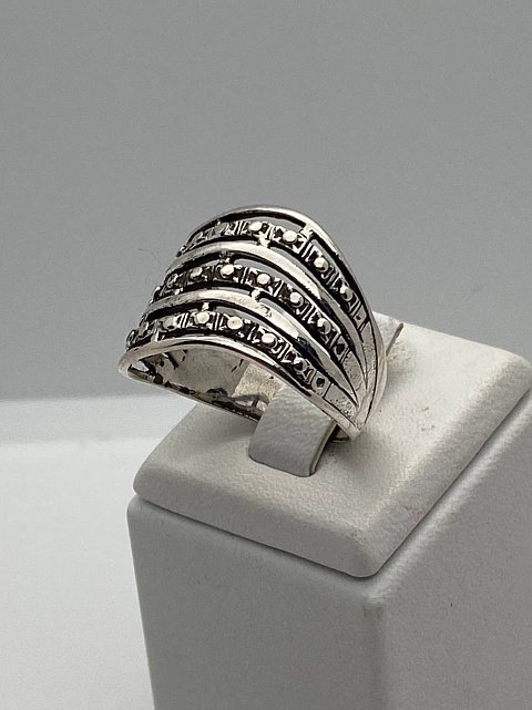 Серебряное кольцо (33114958) 2