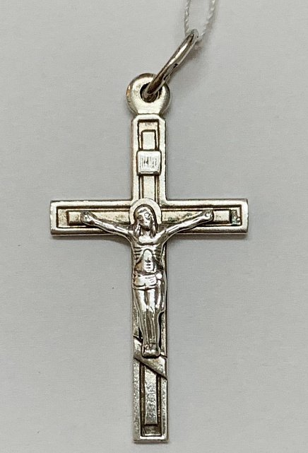 Срібний підвіс-хрест (5444057) 0