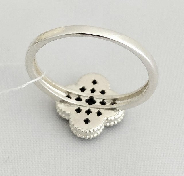 Серебряное кольцо с ониксом (32793512) 1