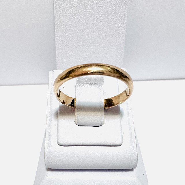 Обручальное кольцо из красного золота (33700064) 0