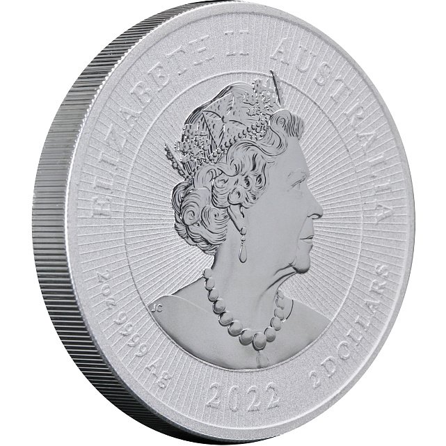 Серебряная монета 2oz Динго Следующее Поколение 2 доллара 2022 Австралия (29244017) 4