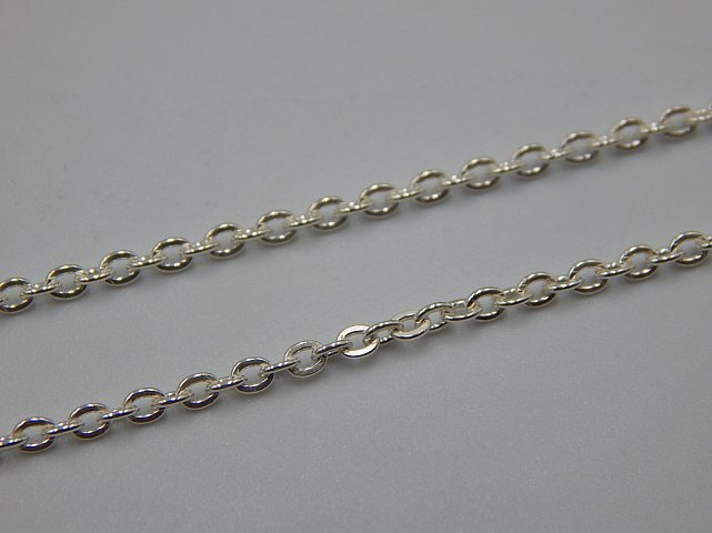 Серебряная цепь с плетением ролло (33538116) 2