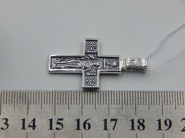 Срібний підвіс-хрест (31898438) 2