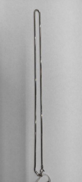 Срібний ланцюг з плетінням Снейк (30107065) 2