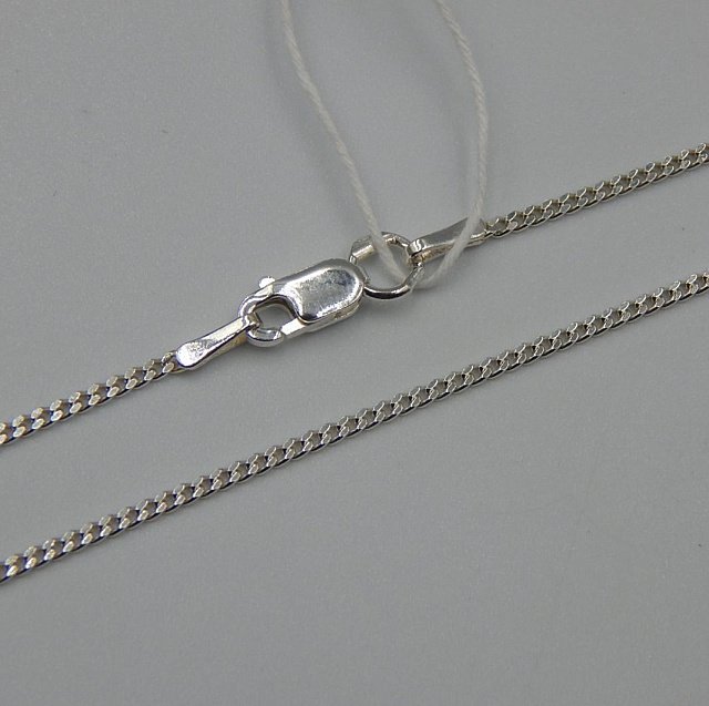 Серебряная цепь с плетением Панцирное (33438544) 0
