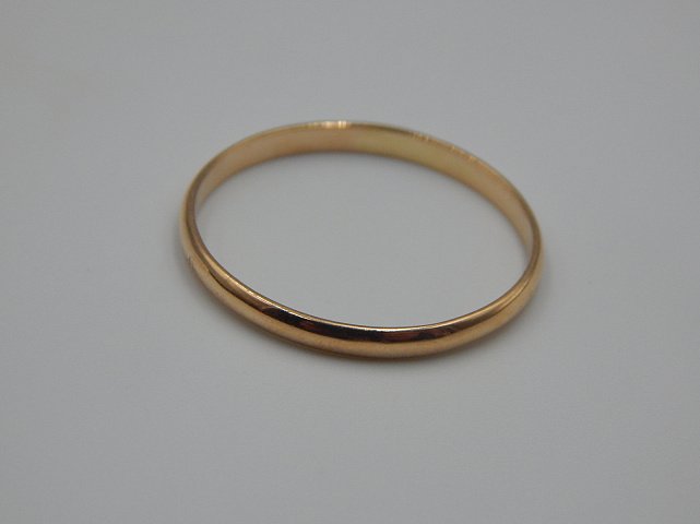 Обручальное кольцо из красного золота (33897488)  3