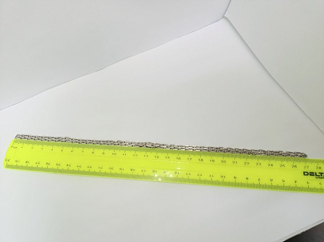 Серебряная цепь с плетением Якорное (33518345) 3