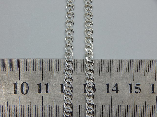 Серебряная цепь с плетением Нонна (32175887) 2