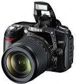 картинка Зеркальный фотоаппарат со сменным объективом Nikon D90 Kit 18-105 VR 