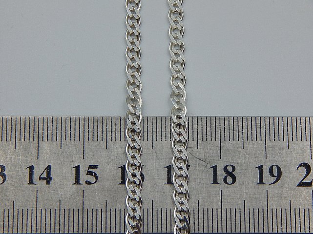 Серебряная цепь с плетением Нонна (32251353) 3