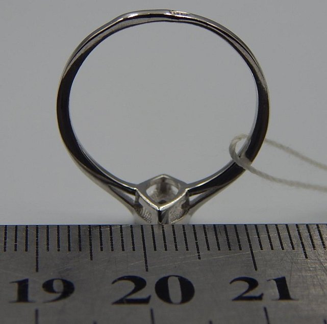 Срібна каблучка з цирконієм (33071906) 3