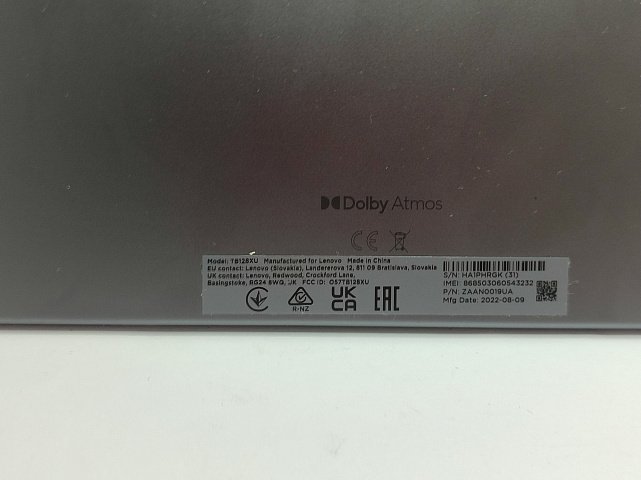 Планшет Lenovo Tab M10 Plus (3rd Gen) TB128XU 4/128 LTE (ZAAN0015UA)  2