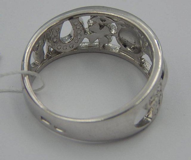 Серебряное кольцо (30533403) 3