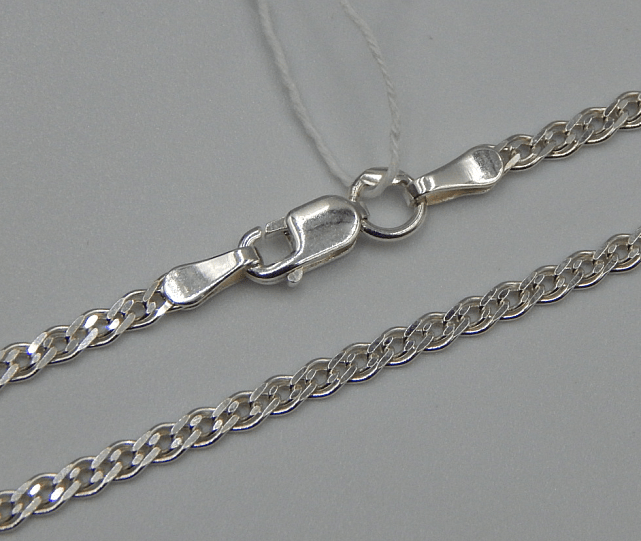 Серебряная цепь с плетением Нонна (32202567) 0