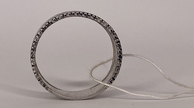 Серебряное кольцо с эмалью (31984189) 5