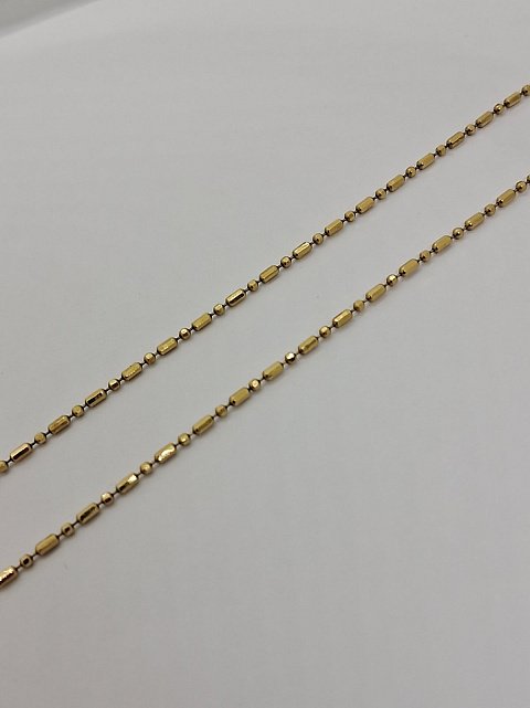 Ланцюжок з жовтого золота з плетінням Фантазійне (33593735) 3