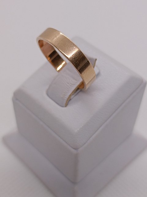 Обручальное кольцо из красного золота (33468685) 2