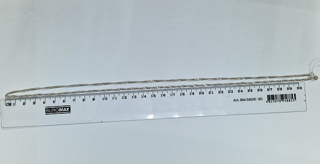 Серебряная цепь с плетением Фантазийное (33710701) 3